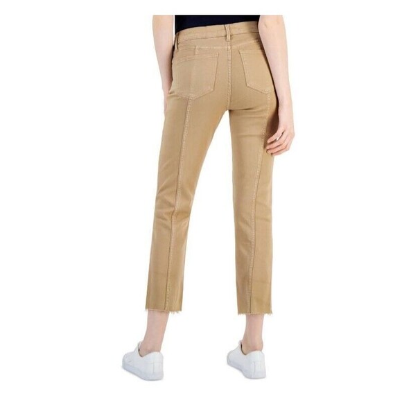 Tommy Hilfiger THFlex Tribeca Straight Ankle Jeans  Size 6  NWT  Tan Tie-Dye - Picture 14 of 14